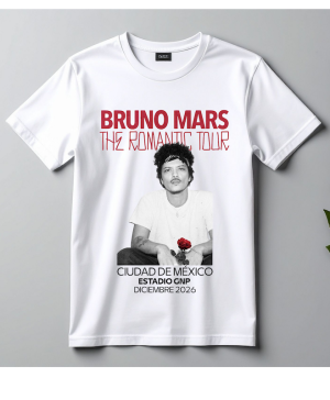 Playera The Romantic Tour Mexico 2026