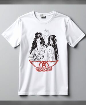 Playera Aerosmith Draw The Line 1977 - Caricatura Clásica