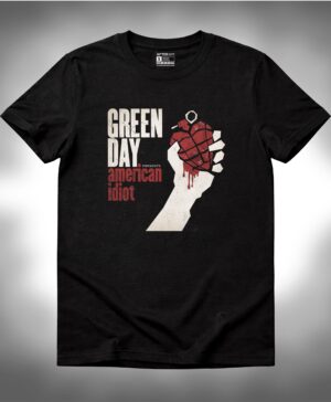 Playera Green Day - American Idiot - Clásico del Punk Rock
